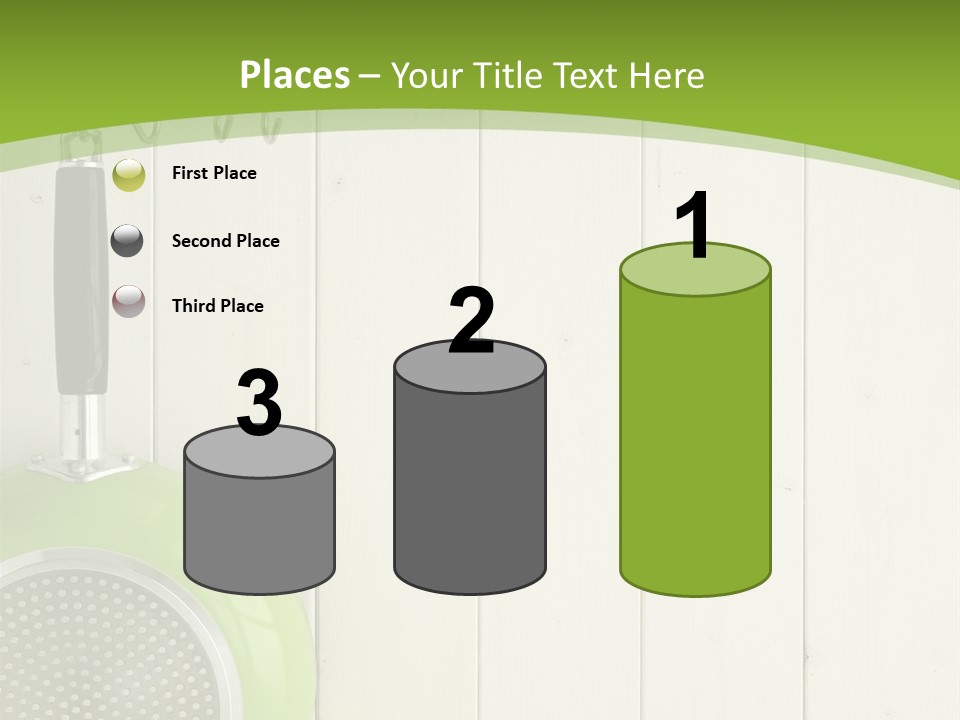 Kitchenware Object Space PowerPoint Template