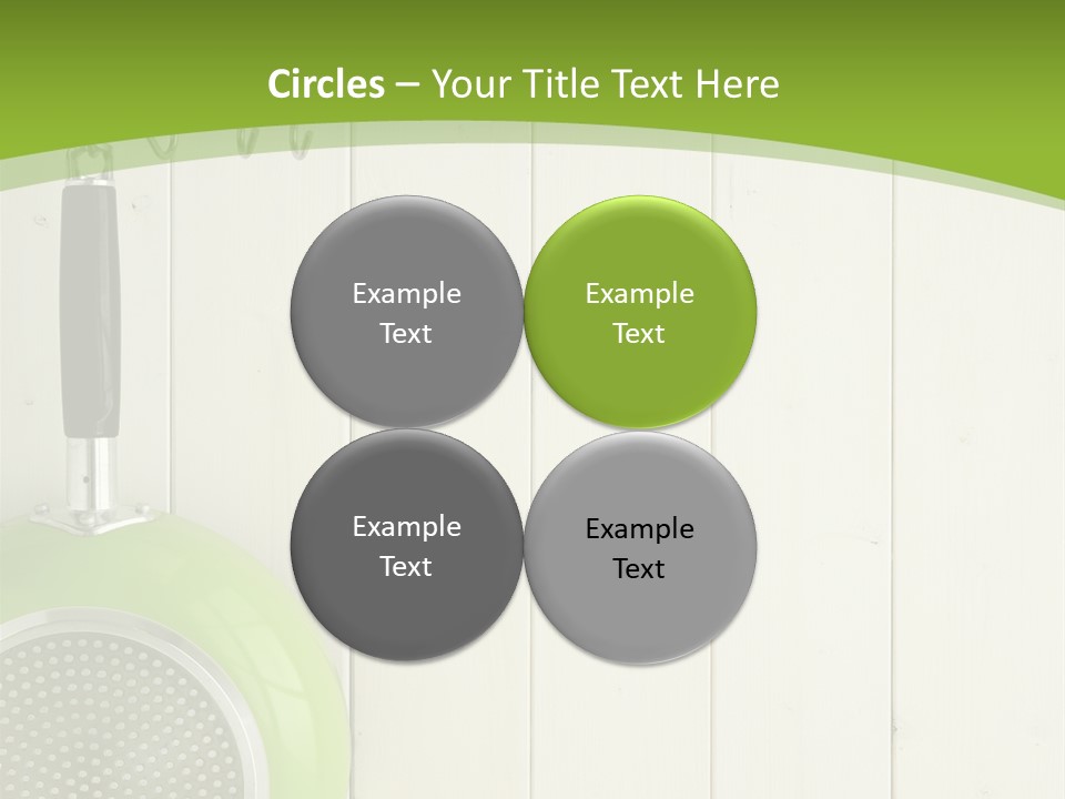 Kitchenware Object Space PowerPoint Template