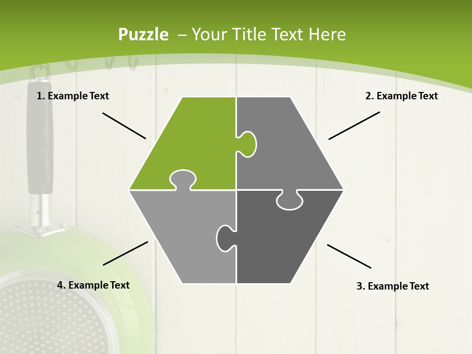 Kitchenware Object Space PowerPoint Template