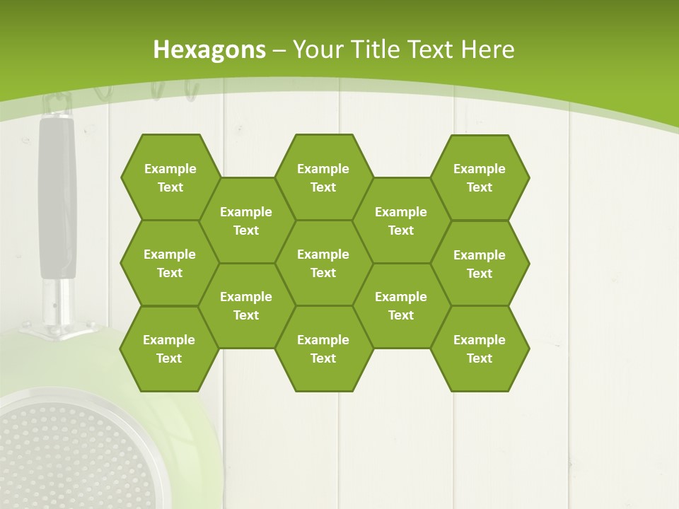 Kitchenware Object Space PowerPoint Template