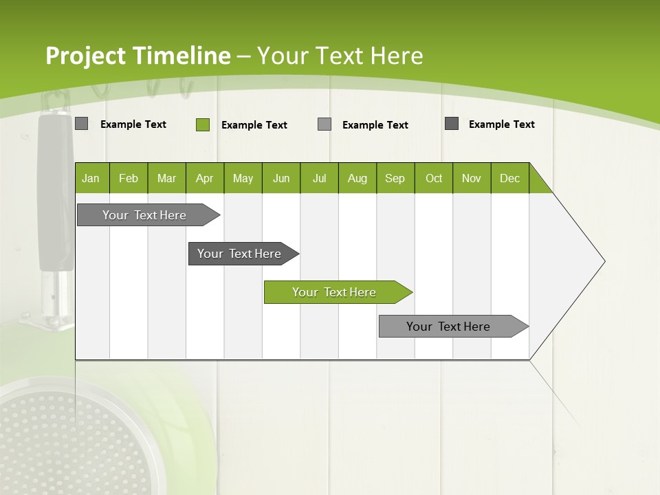 Kitchenware Object Space PowerPoint Template