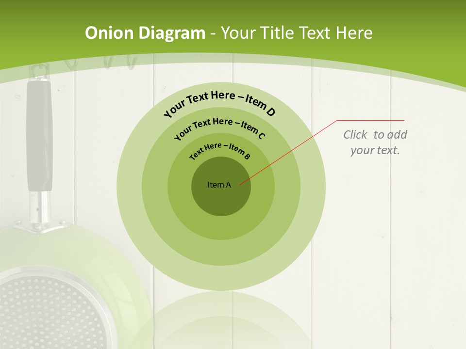Kitchenware Object Space PowerPoint Template