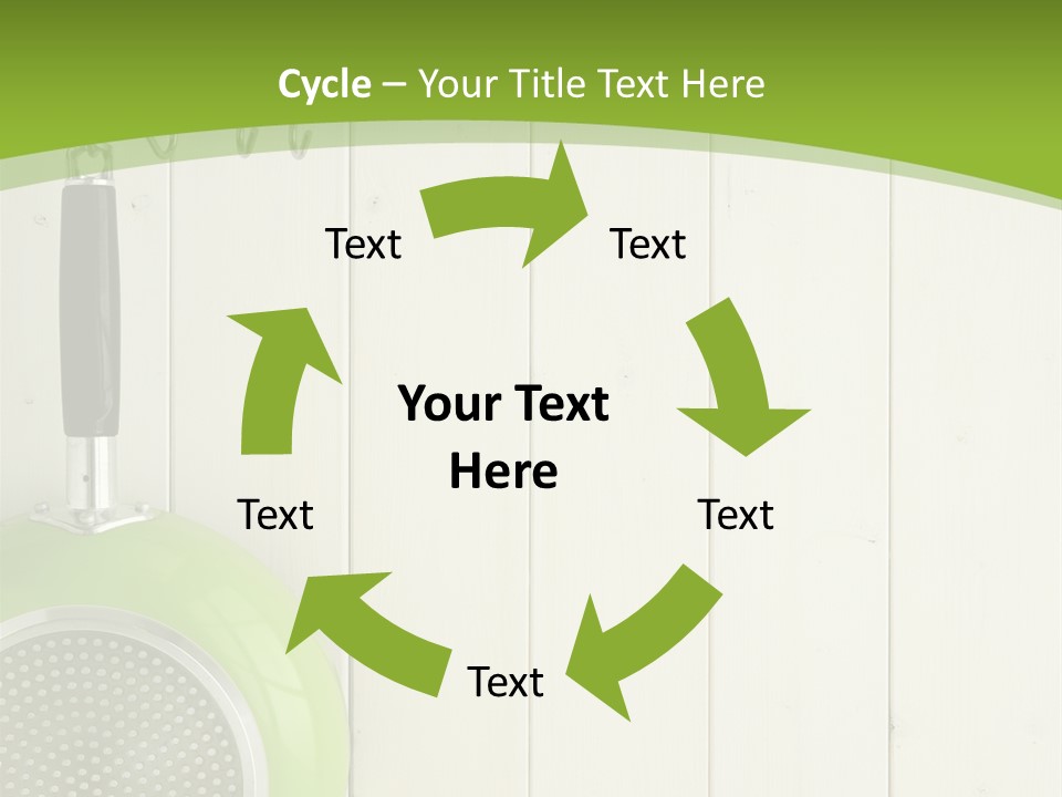 Kitchenware Object Space PowerPoint Template