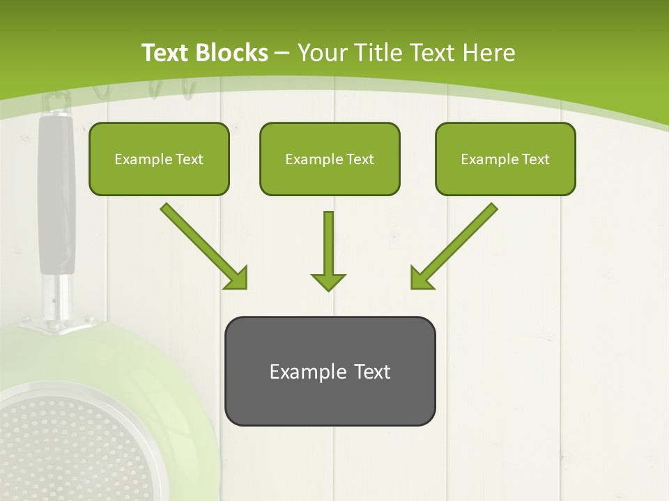 Kitchenware Object Space PowerPoint Template