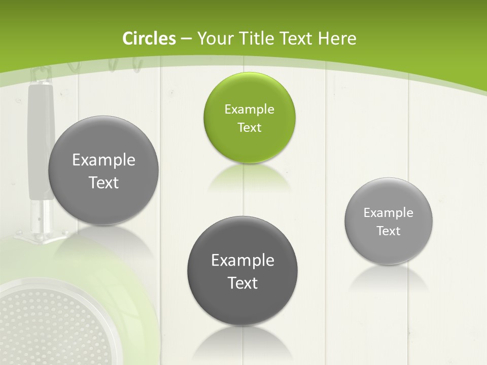 Kitchenware Object Space PowerPoint Template