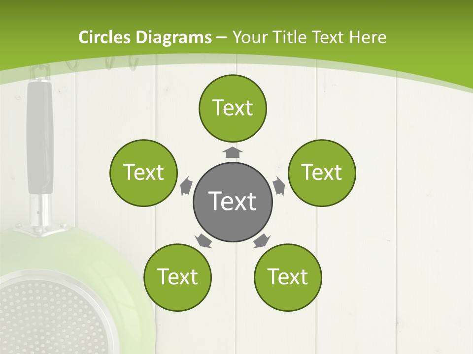 Kitchenware Object Space PowerPoint Template