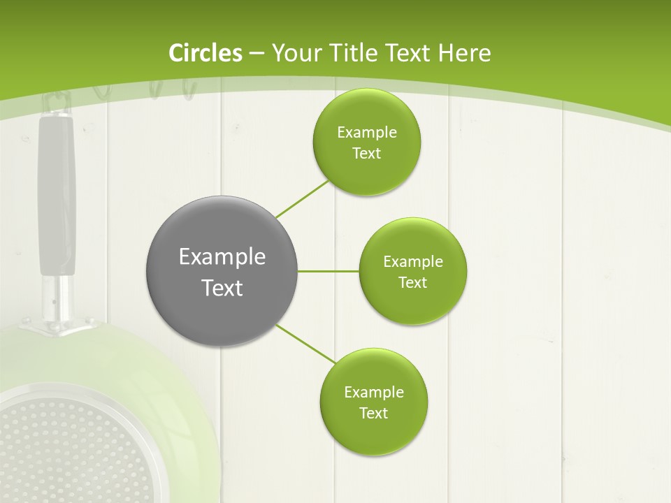 Kitchenware Object Space PowerPoint Template