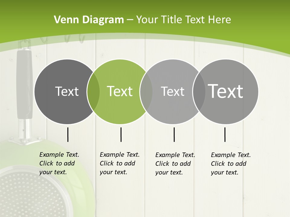 Kitchenware Object Space PowerPoint Template