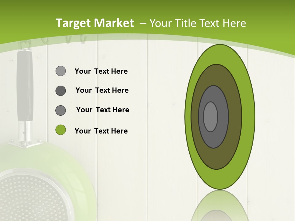 Kitchenware Object Space PowerPoint Template