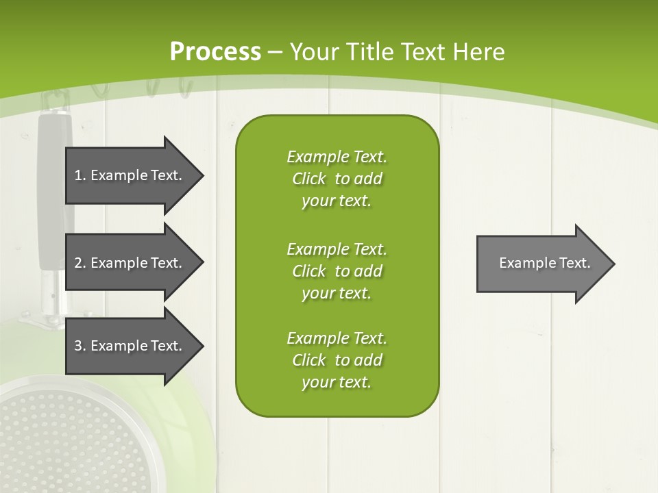 Kitchenware Object Space PowerPoint Template
