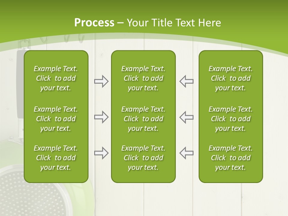 Kitchenware Object Space PowerPoint Template