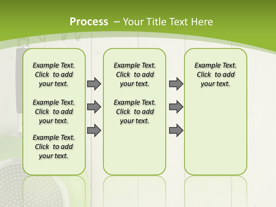 Kitchenware Object Space PowerPoint Template