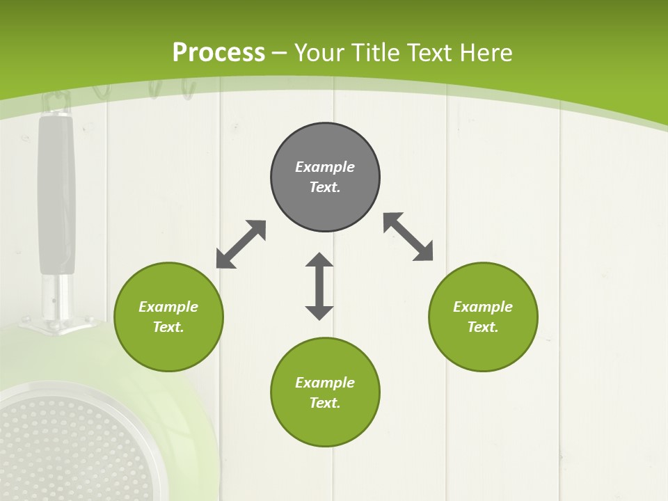 Kitchenware Object Space PowerPoint Template
