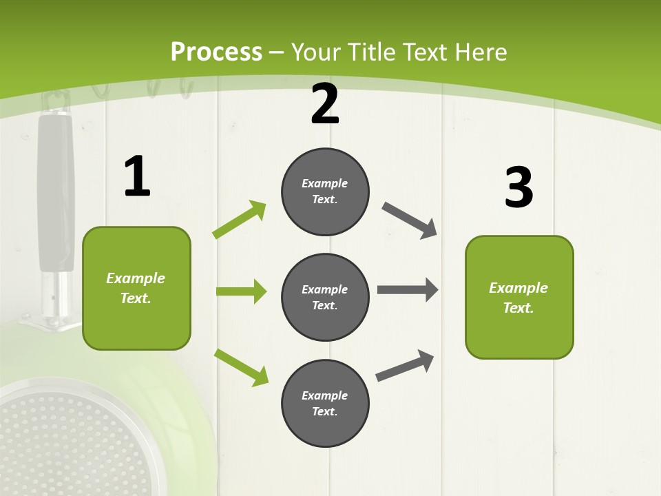Kitchenware Object Space PowerPoint Template