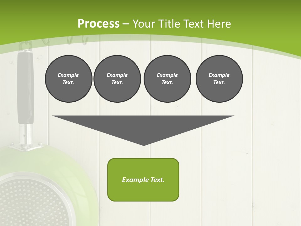Kitchenware Object Space PowerPoint Template