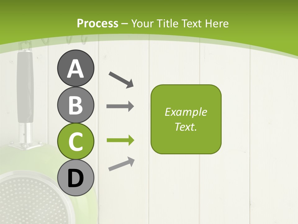 Kitchenware Object Space PowerPoint Template