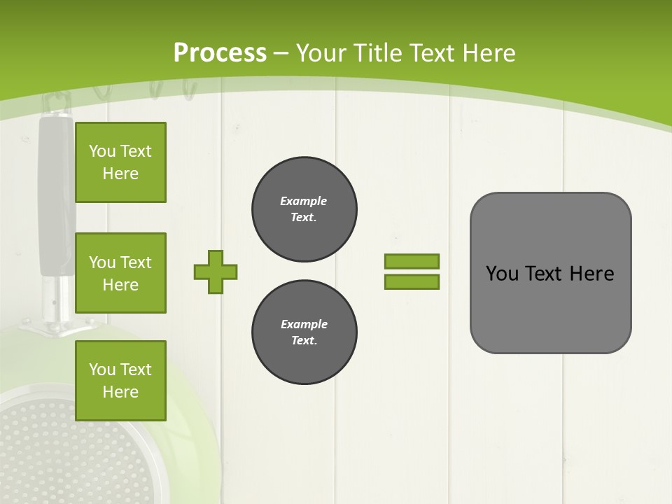 Kitchenware Object Space PowerPoint Template