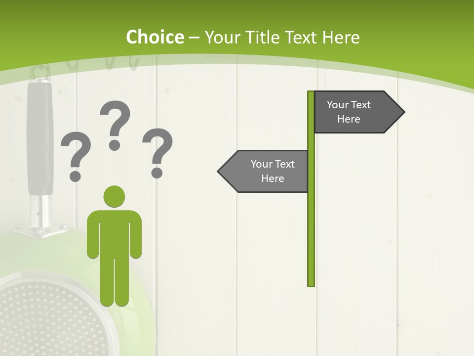 Kitchenware Object Space PowerPoint Template