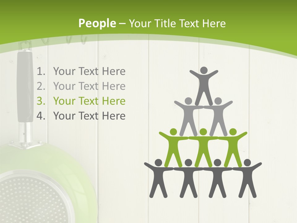 Kitchenware Object Space PowerPoint Template