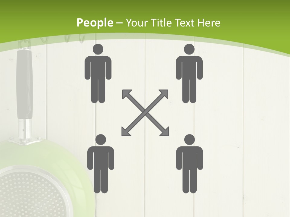 Kitchenware Object Space PowerPoint Template