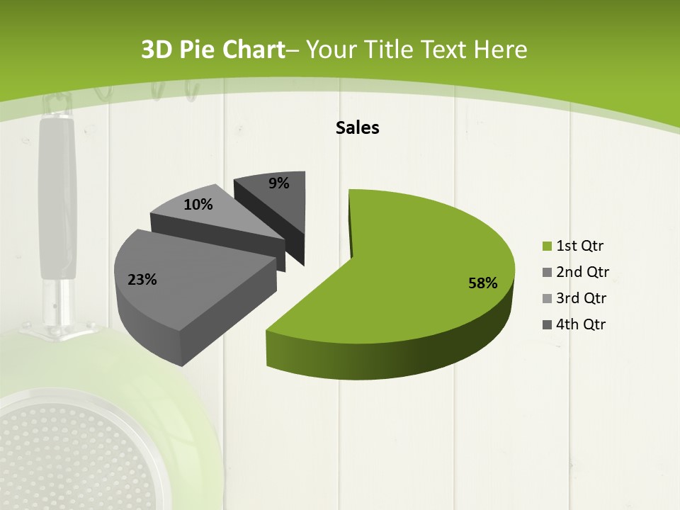 Kitchenware Object Space PowerPoint Template