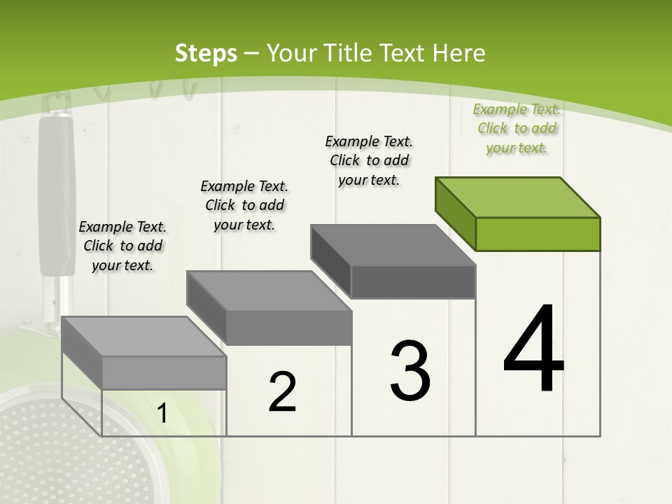 Kitchenware Object Space PowerPoint Template