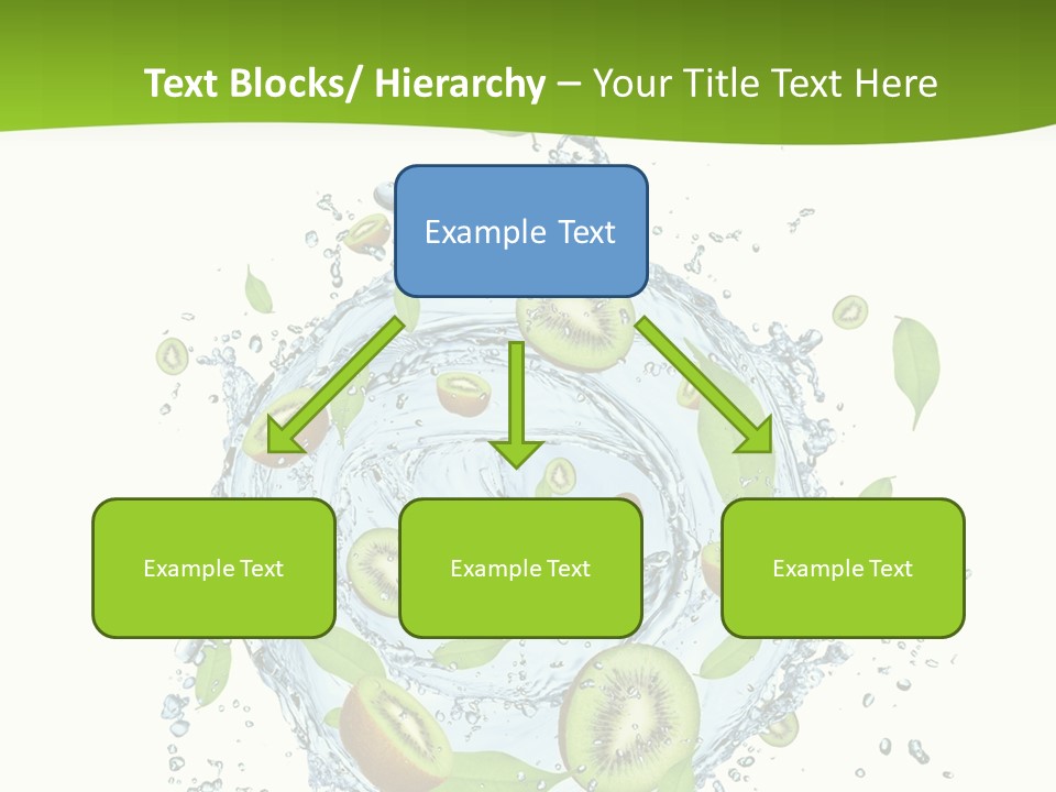 Slice Fresh White PowerPoint Template