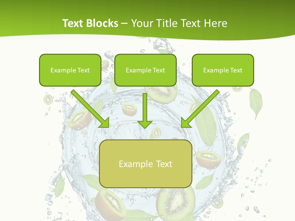 Slice Fresh White PowerPoint Template