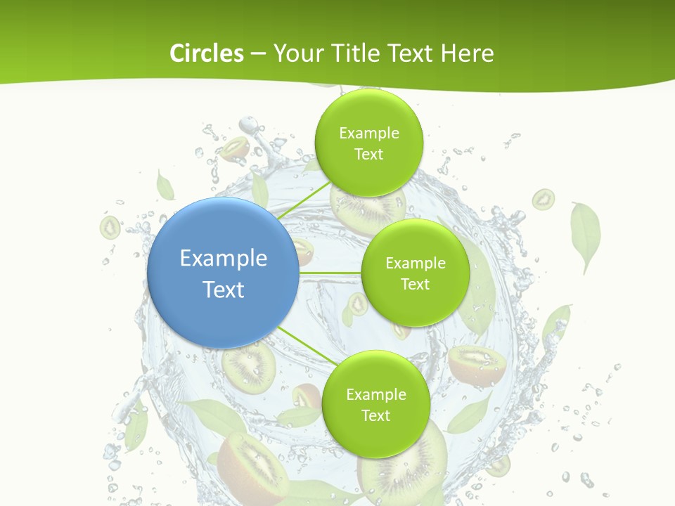 Slice Fresh White PowerPoint Template