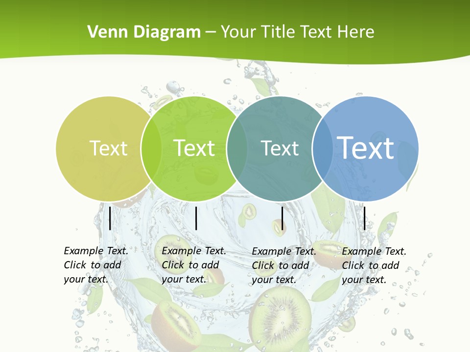 Slice Fresh White PowerPoint Template