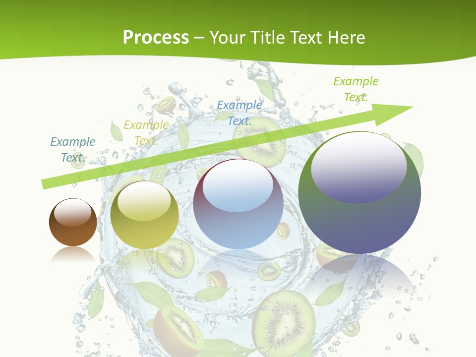 Slice Fresh White PowerPoint Template