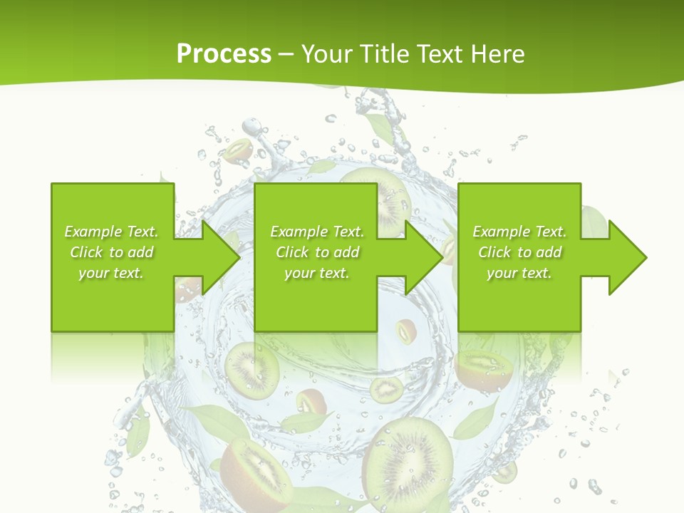 Slice Fresh White PowerPoint Template