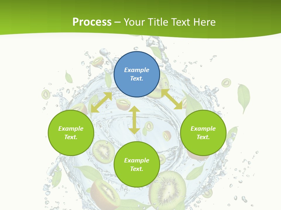 Slice Fresh White PowerPoint Template