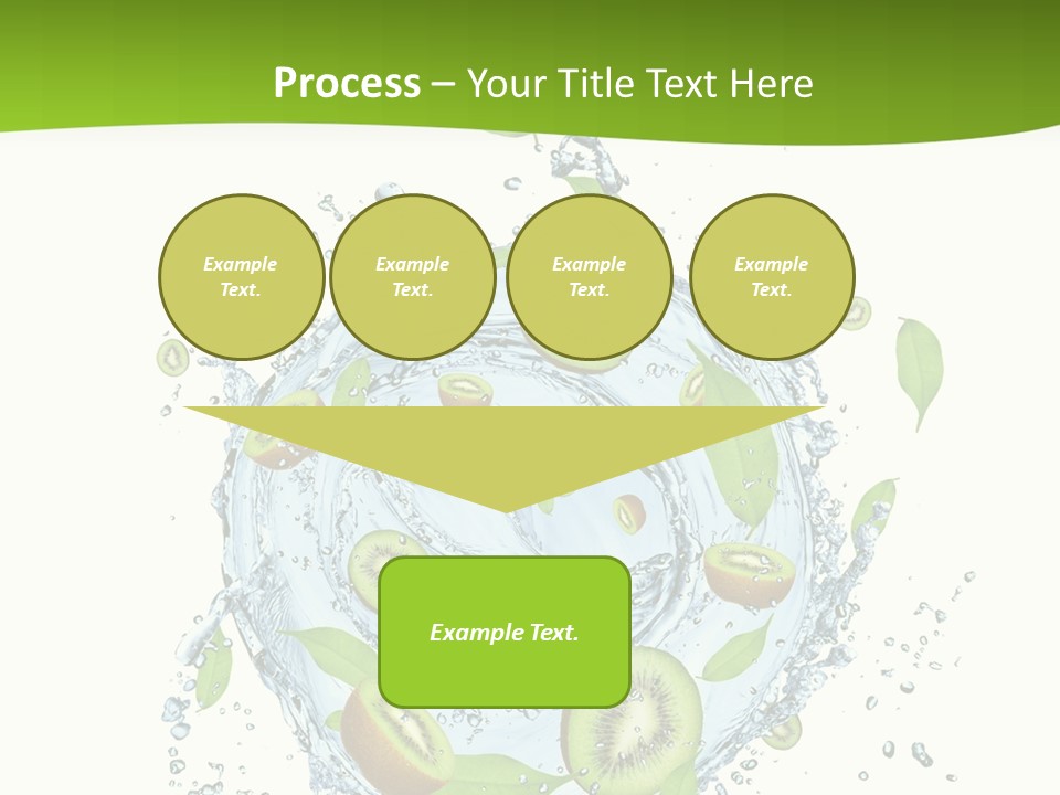 Slice Fresh White PowerPoint Template