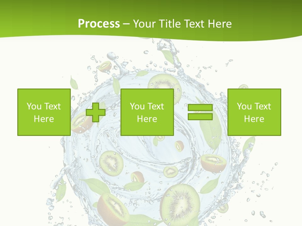 Slice Fresh White PowerPoint Template