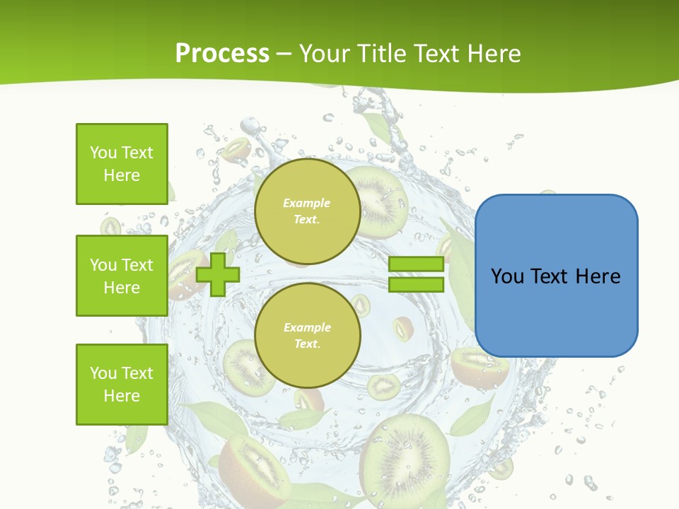 Slice Fresh White PowerPoint Template