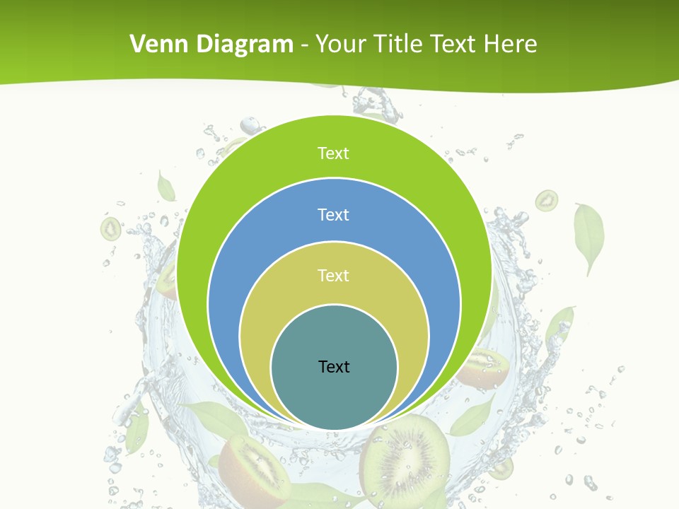 Slice Fresh White PowerPoint Template