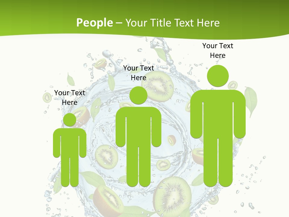 Slice Fresh White PowerPoint Template