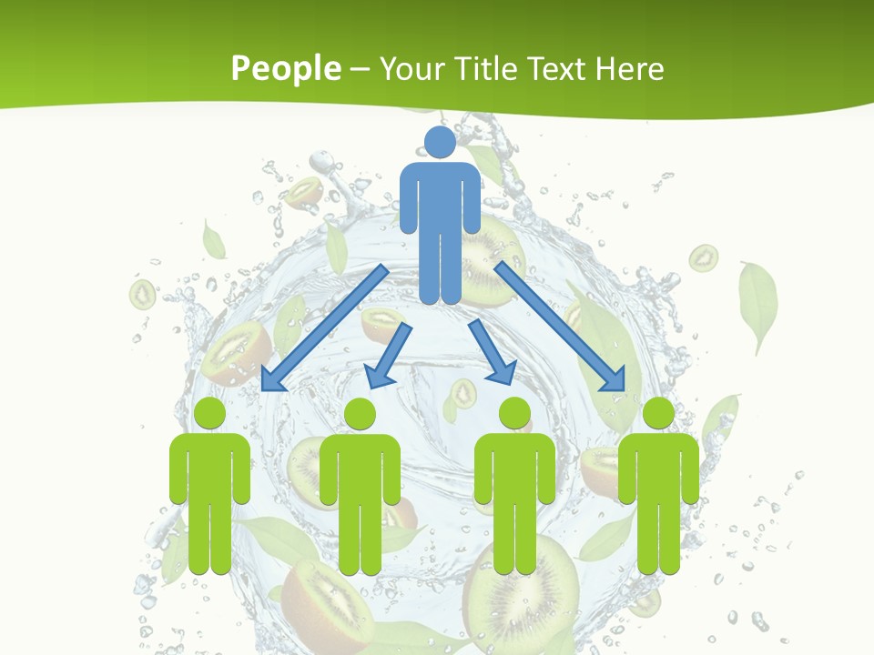 Slice Fresh White PowerPoint Template