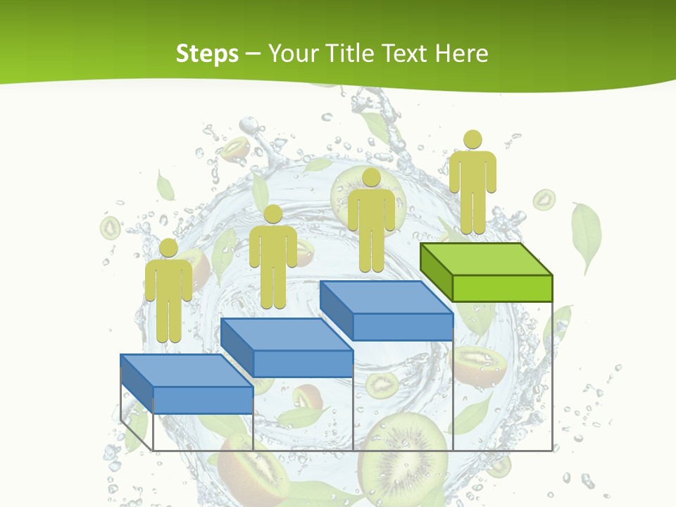 Slice Fresh White PowerPoint Template