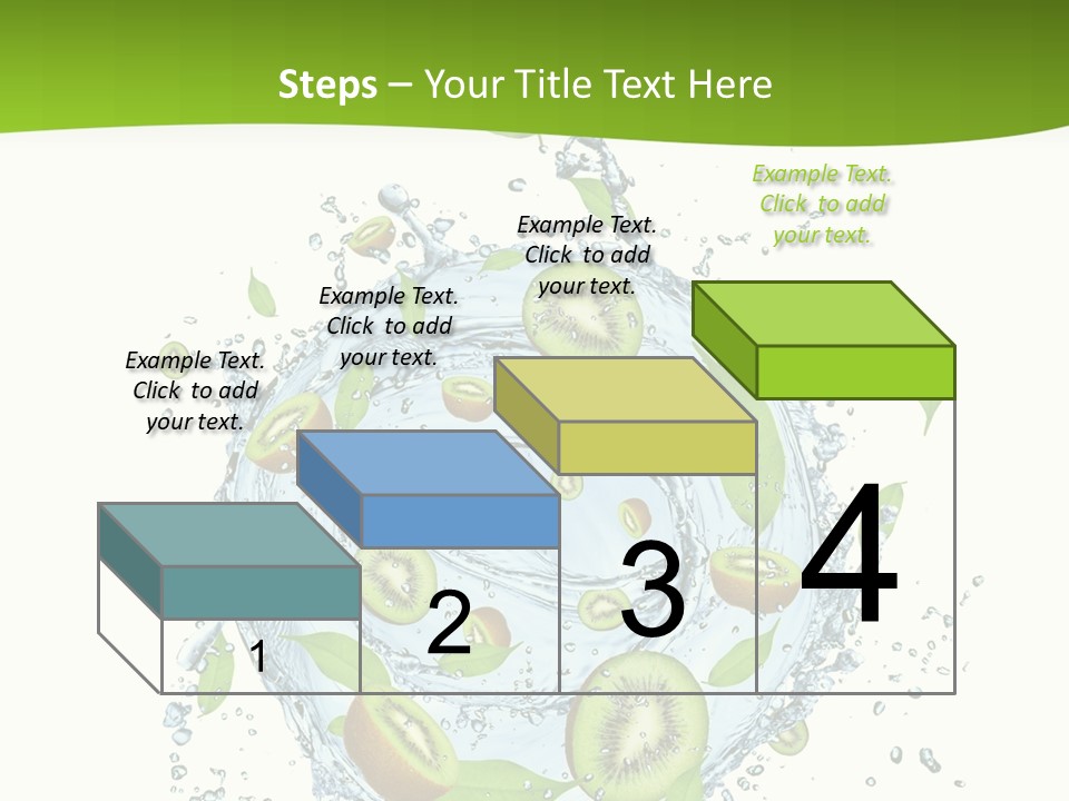 Slice Fresh White PowerPoint Template