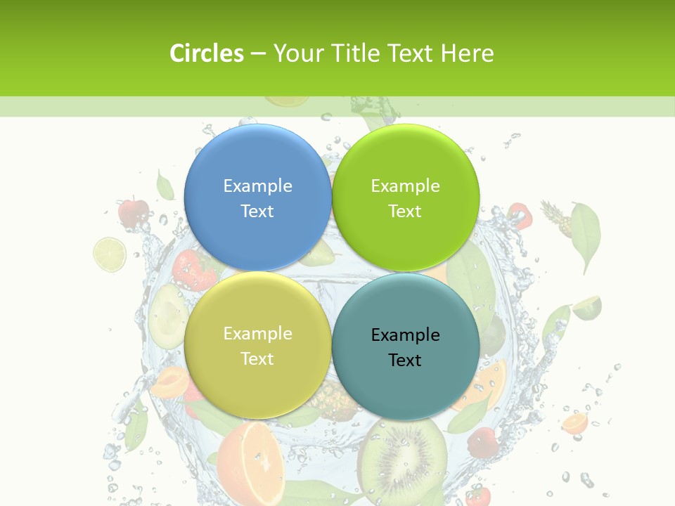 Blackberry Concepts Wet PowerPoint Template
