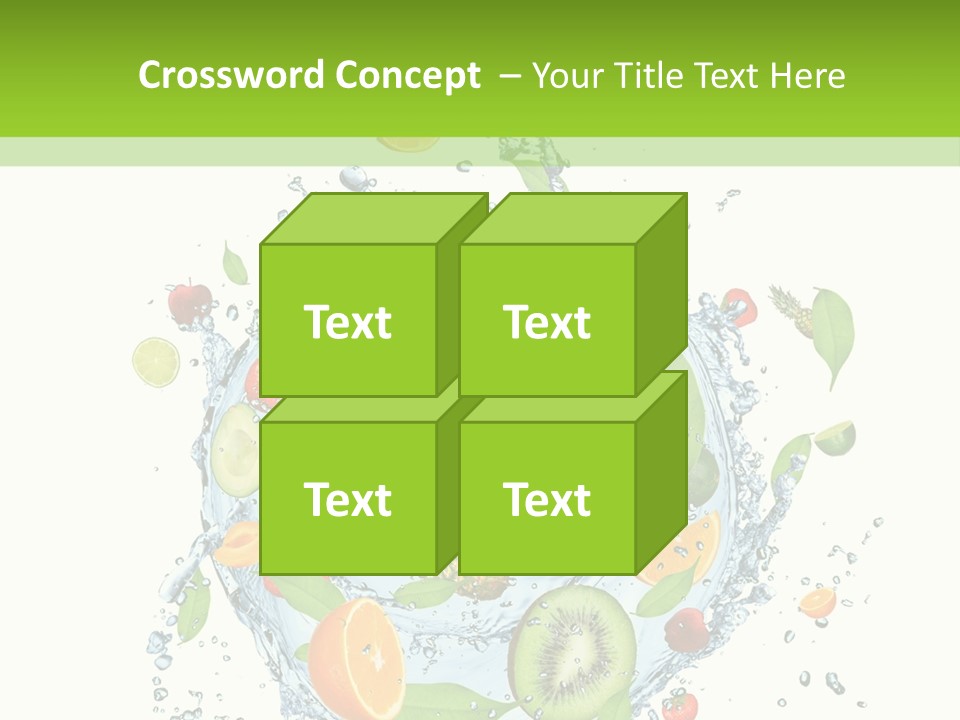 Blackberry Concepts Wet PowerPoint Template
