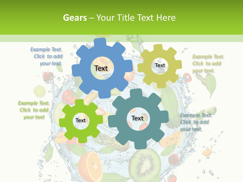 Blackberry Concepts Wet PowerPoint Template