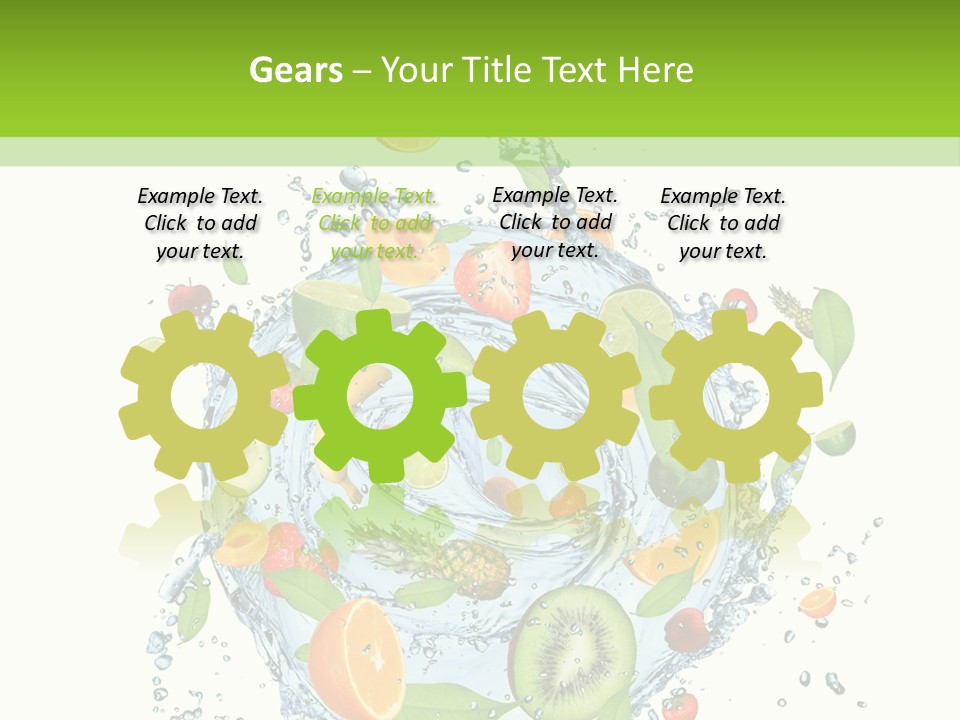 Blackberry Concepts Wet PowerPoint Template