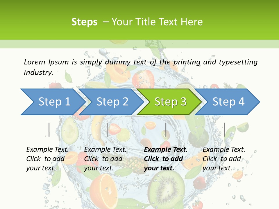 Blackberry Concepts Wet PowerPoint Template