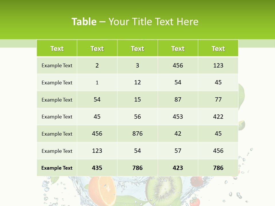 Blackberry Concepts Wet PowerPoint Template