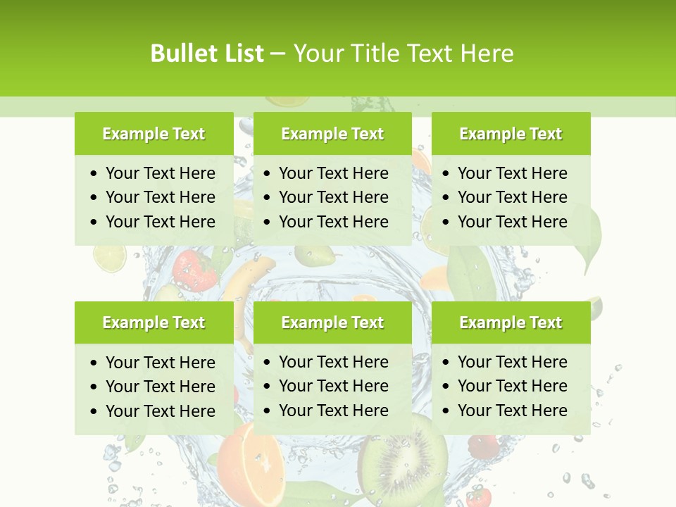 Blackberry Concepts Wet PowerPoint Template