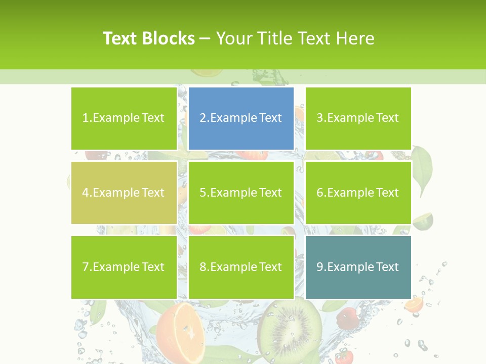 Blackberry Concepts Wet PowerPoint Template