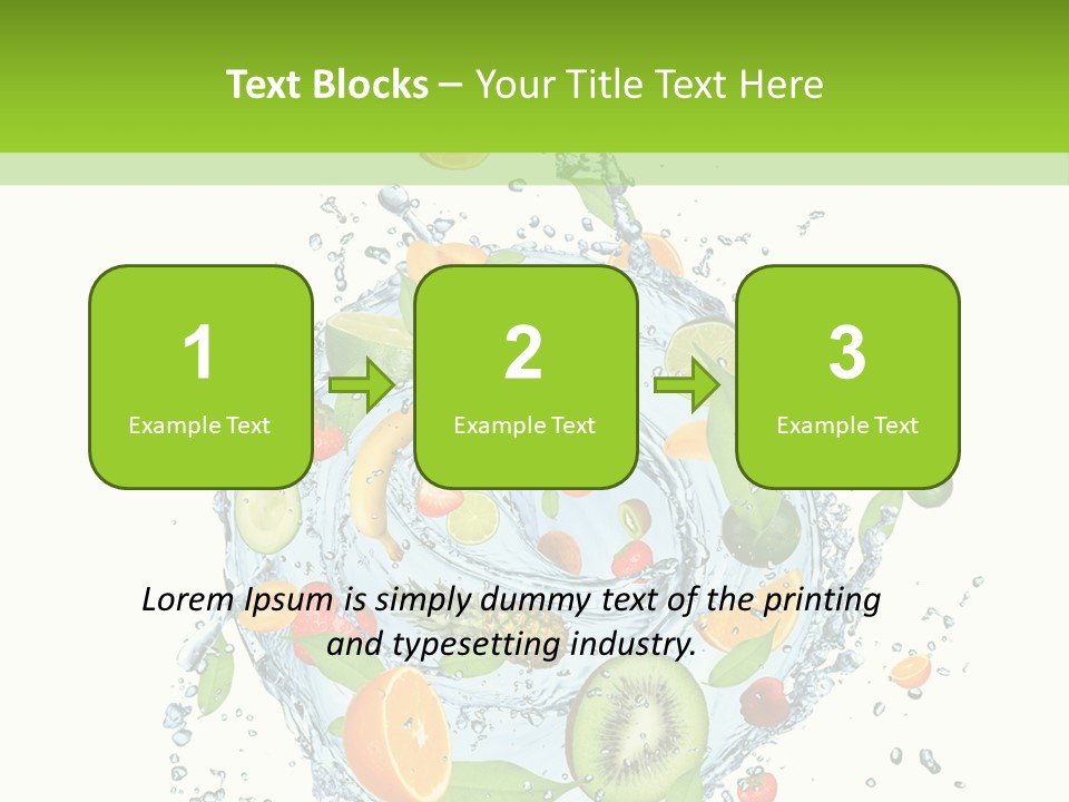 Blackberry Concepts Wet PowerPoint Template